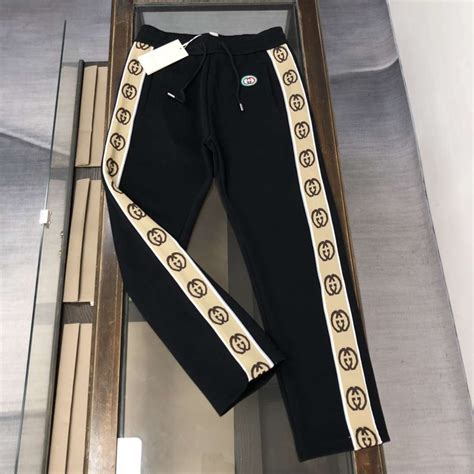 gucci logo pants replica|knockoff Gucci shoes.